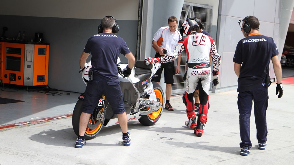 Marc Marquez, HRC Sepang Test