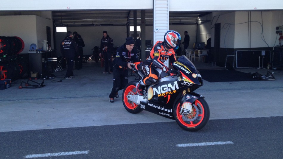 Alex de Angelis, NGM Mobile Forward Racing Team 