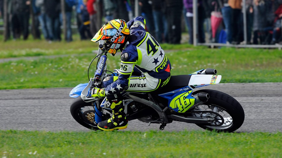 Valentino Rossi, Il Sagittario di Latina circuit - Sic Supermoto Day