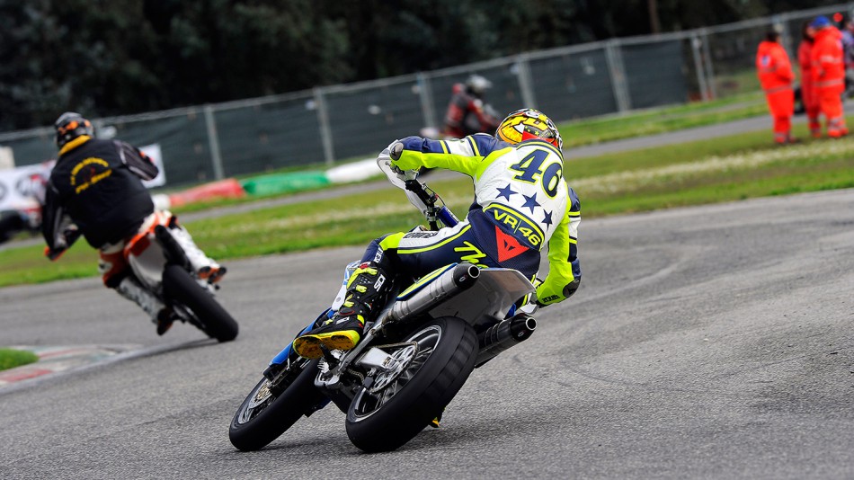 Valentino Rossi, Il Sagittario di Latina circuit - Sic Supermoto Day