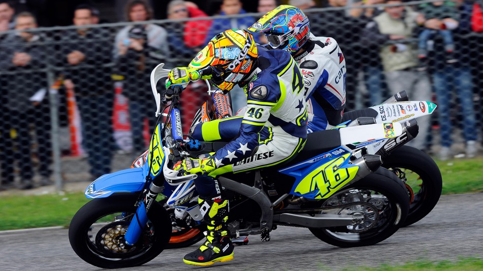 Valentino Rossi, Il Sagittario di Latina circuit - Sic Supermoto Day