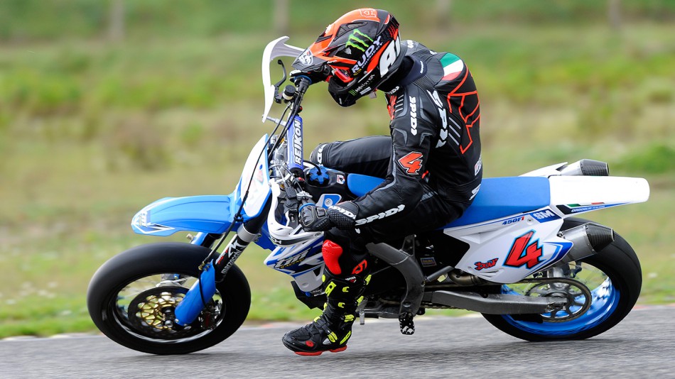 Andrea Dovizioso, Il Sagittario di Latina circuit - Sic Supermoto Day