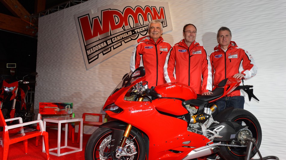Ducati´s Del Torchio, Gobmeier and Ciabatti - Wrooom 2013