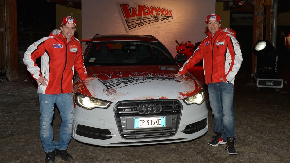 Andrea Dovizioso & Nicky Hayden, Ducati Team - Wrooom 2013