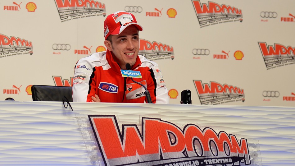 Adnrea Dovizioso, Ducati Team, Wrooom 2013