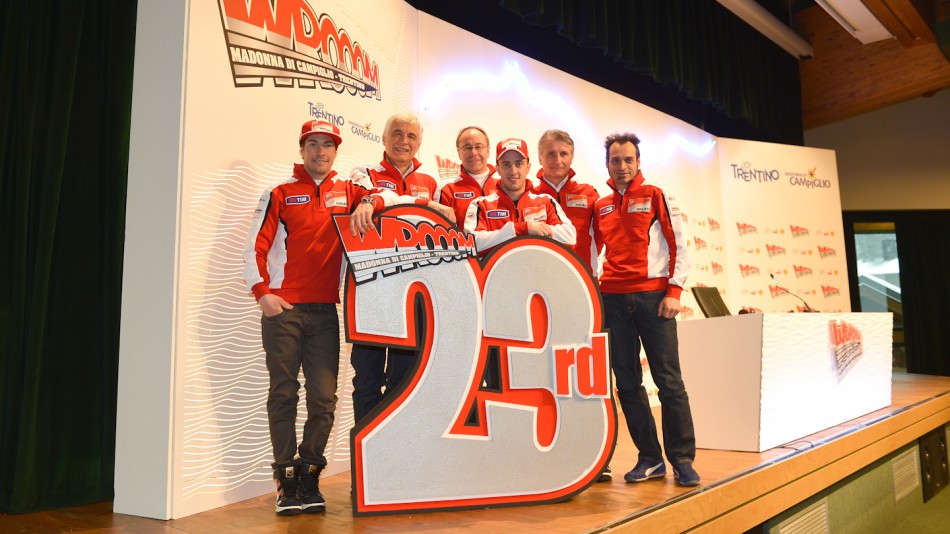 Ducati Team Riders & Management, Wrooom 2013