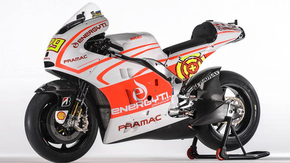 Andrea Iannone´s Pramac Racing Team Ducati Desmosedici GP13