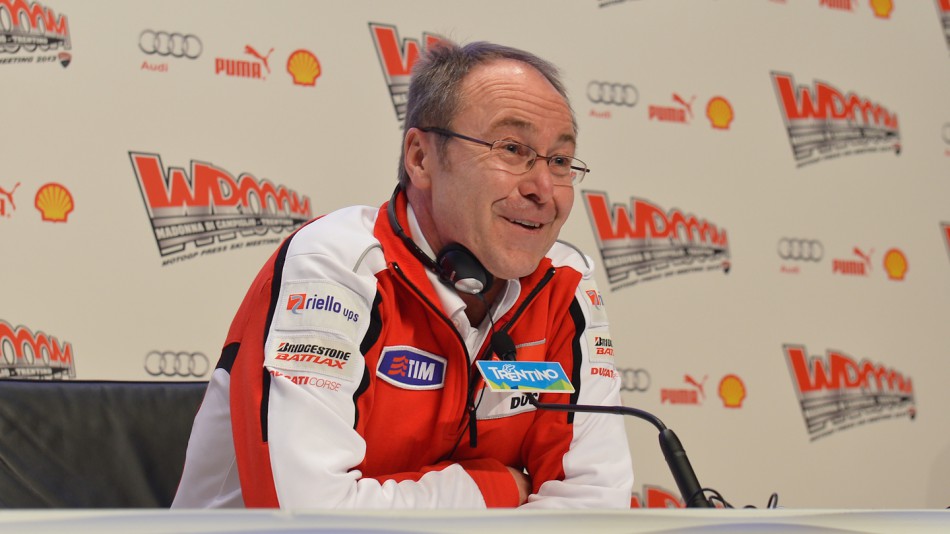 Bernhard Gobmeier, General Manager Ducati Corse, Wrooom 2013