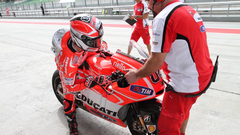 Andrea Dovizioso, Ducati Team - Sepang Official MotoGP Test