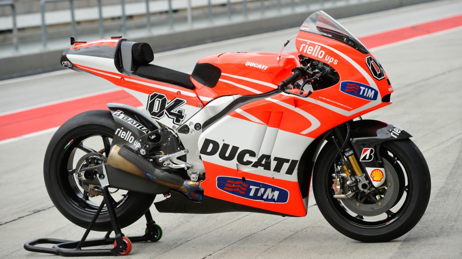 Andrea Dovizioso´s Desmosedici GP13, Ducati Team - Sepang Official MotoGP Test