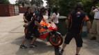 Marquez progress halted by morning crash on day 3