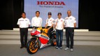 Pedrosa, Marquez & HRC Staff - Tokyo