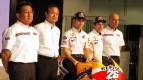 Pedrosa, Marquez & HRC Staff - Tokyo