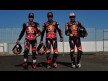Luis Salom, Arthur Sissis and Zulfahmi Khairuddin, Red Bull KTM Ajo - Almeria Circuit