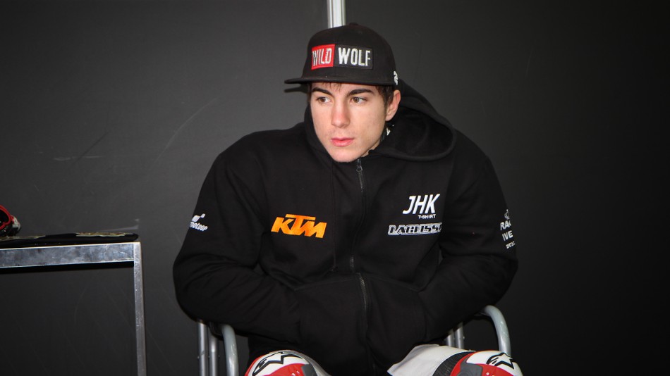 Maverick Viñales, JHK T-Shirt Laglisse - Valencia Test