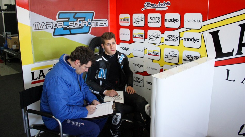Marcel Schrotter, Desguaces La Torre SAG - Valencia Test