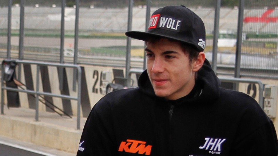 Maverick Viñales, JHK T-Shirt Laglisse - Valencia Test