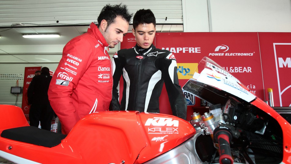 Eric Granado, Mapfre Aspar Team Moto3 - Valencia Test