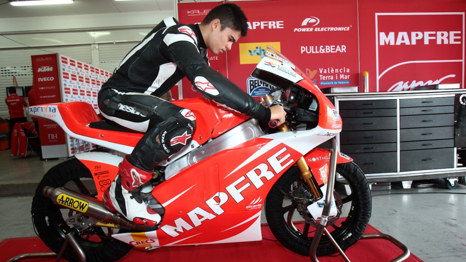 Eric Granado, Mapfre Aspar Team Moto3 - Valencia Test