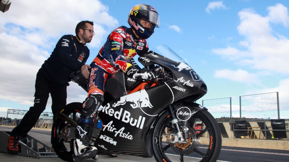Zulfahmi Khairuddin, Red Bull KTM Ajo - Valencia Test