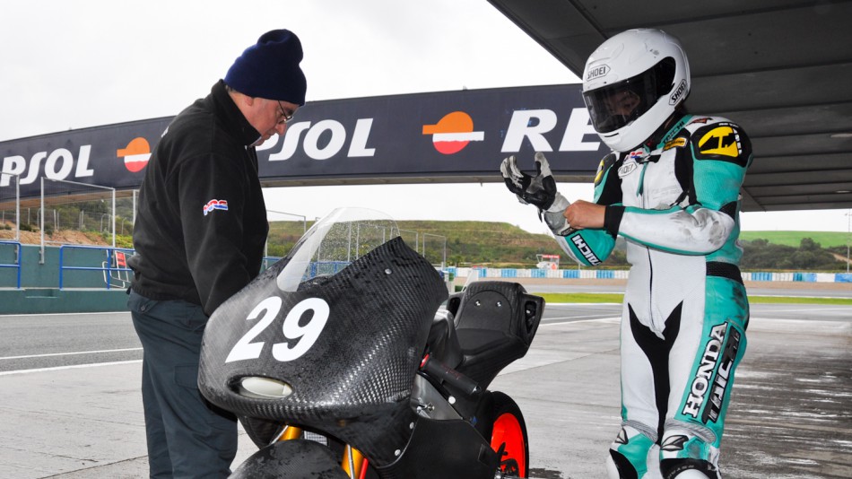 Hyuga Watanabe, Go & Fun Gresini Moto3 - Jerez Test
