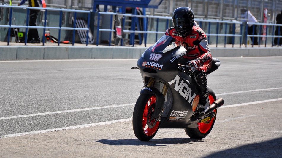 Ricky Cardús, NGM Mobile Forward Racing - Jerez Test