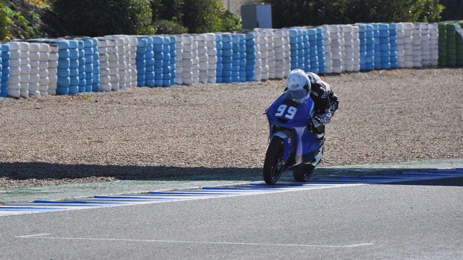 Danny Webb, Ambrogio Racing - Jerez Test