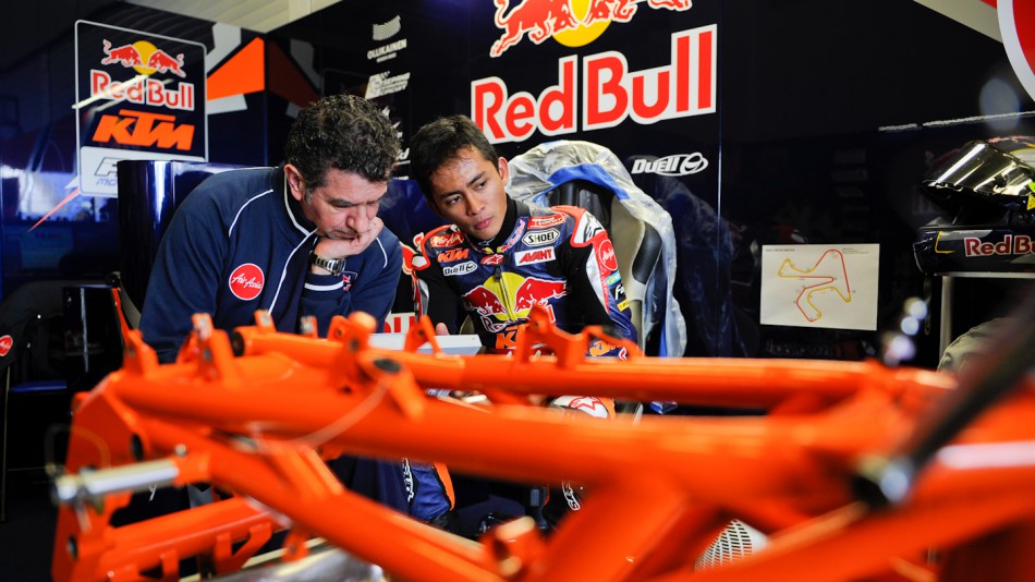 Zulfahmi Khairuddin, Red Bull KTM Ajo - Jerez Test