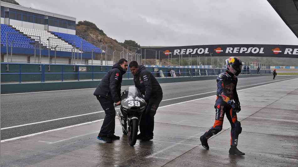 Luis Salom, Red Bull KTM Ajo - Jerez Test