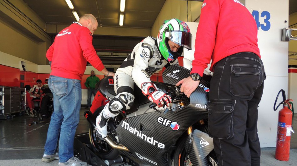 Efren Vazquez, Mahindra Racing - Jerez Test