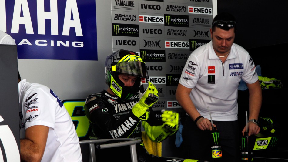 Valentino Rossi, Yamaha Factory Racing - Sepang Official MotoG Test 2