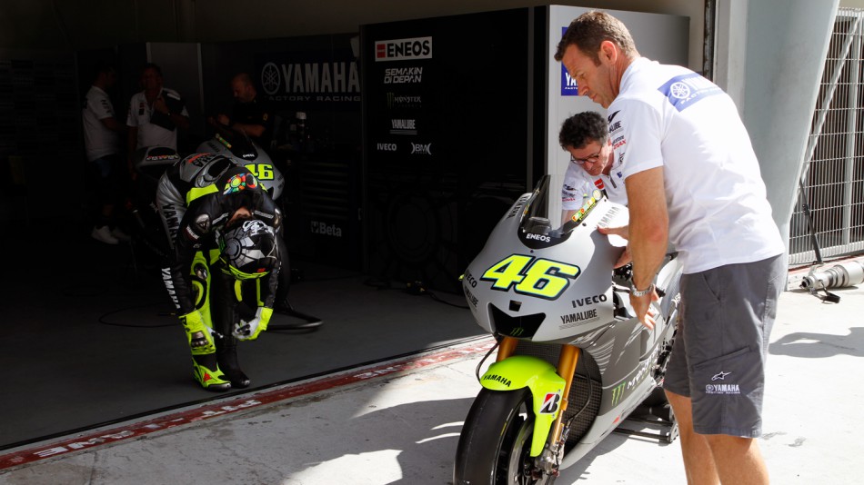 Valentino Rossi, Yamaha Factory Racing - Sepang Official MotoG Test 2