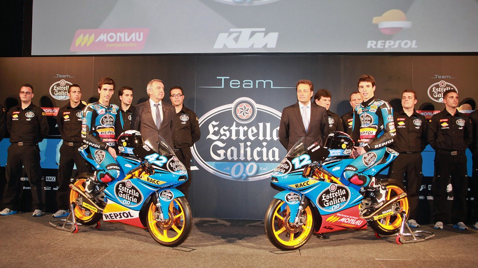 Rins, Marquez - Estrella Galicia 0,0 presentation