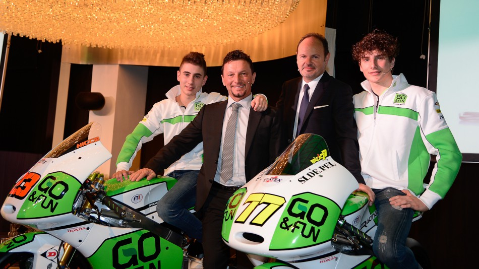 Team GO & FUN Honda Gresini Presentation, Milan