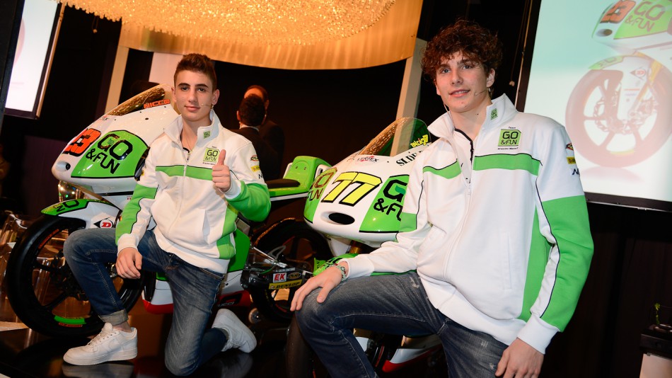 Team GO & FUN Honda Gresini Presentation, Milan