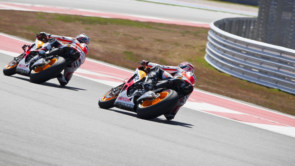 Dani Pedrosa, Marc Marquez, Repsol Honda Team - COTA MotoGP Test