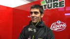 Moncayo gets to grips with wet conditions