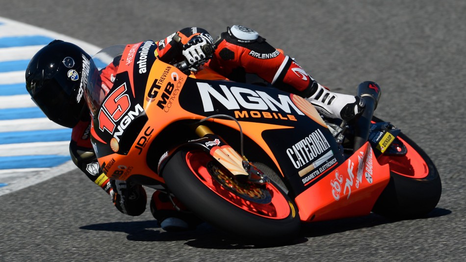 Alex De Angelis, NGM Mobile Forward Racing - Official Test Jerez