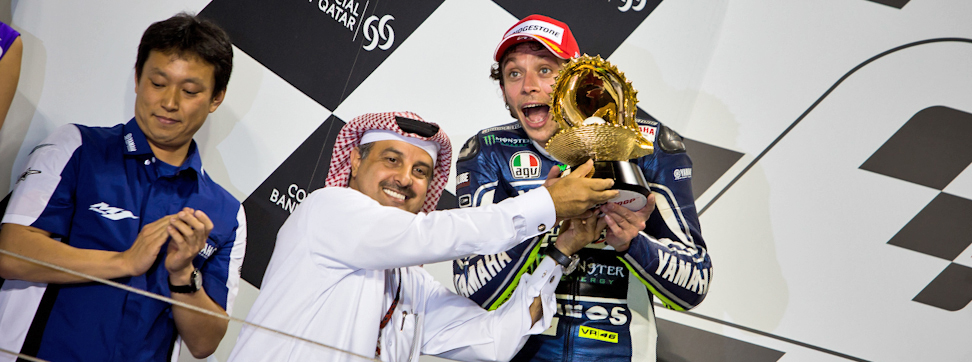 Rossi achieves ‘dream’ podium result in Qatar