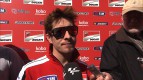 Hayden experiments with new windscreen