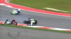 Americas 2013 - Moto2 - RACE - Action - Randy Krummenacher - Crash