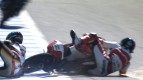 Jerez 2013 - Moto3 - RACE - Action - Jack Miller - Miguel Oliveira - Crash
