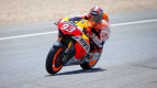 Márquez se lleva el warm up