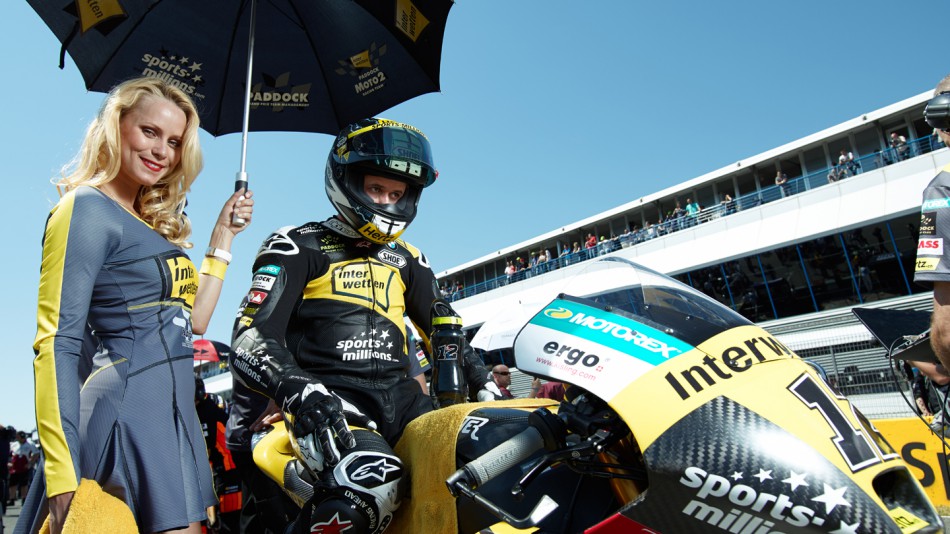 Thomas Luthi, Interwetten Paddock Moto2 Racing, Jerez RAC- © Copyright Alex Chailan & David Piolé