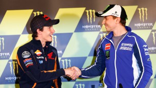 marquez vs lorenzo at le mans