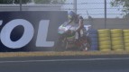 Le Mans 2013 - Moto2 - FP1 - Action - Xavier Simeon - Crash