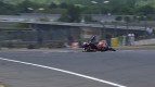 Le Mans 2013 - Moto3 - FP2 - Action - Arthur Sissis - crash