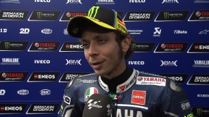 rossi faster then lorenzo for the first time in 2013