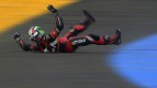 Le Mans 2013 - MotoGP - FP4 - Action - Claudio Corti - crash
