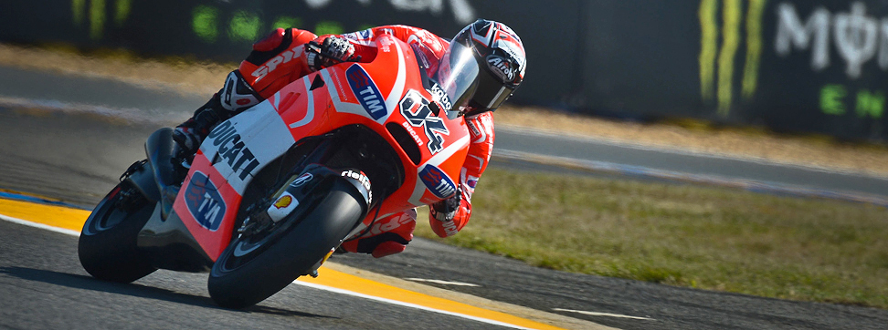 Dovizioso: "No nos esper&aacute;bamos estar en primera l&iacute;nea"